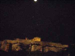 Akropolis by night